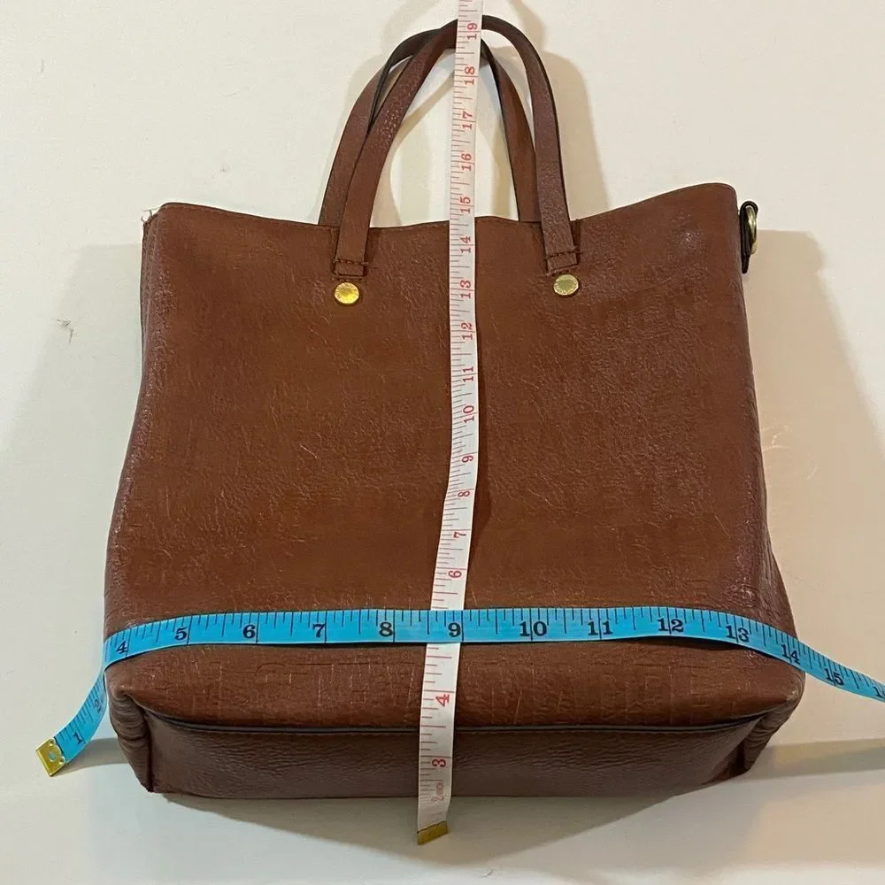 Steve Madden Embossed Brown Tote